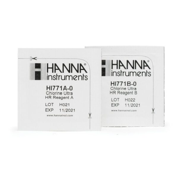 Reactivos para Checkers de ultra cloro Hanna Instruments